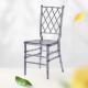 Event Party Stacking Wedding Plastic Chairs Transparent Weather Resistant