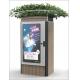 Customized Fiber Optic Cross Connecting Communication Cabinet With Advertisement