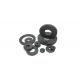 Donut Shaped Strongest Sintered Ferrite Ring Magnet High Strength Various Sizes