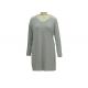 Comfortable Ladies Night Dresses Sleepwear Women'S Long Sleeve Nightshirt OEM