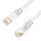 Cat6 Network Ethernet Lan Cables White With Gold Shielded Snagless Rj45 Connectors