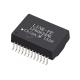 HR642532E Compatible LINK-PP LP6062ANL 100/1000 Base-T Single Port PoE+ LAN Magnetic Transformer SMD 24PIN