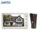 Pinhole Lens Metal Housing Exit Button Ce FCC RoHS Video Door Phone MP3 Doorbell Chimes Ring Video Doorbell