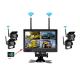 Wireless Truck CCTV with 4 channels cameras monitoring and recording truck surveillance system