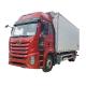 Chinese Faw Brand New 10T Freezer Truck Meat Transport Refrigerated Truck With Meat Rail