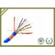 SFTP 23AWG 4Pairs 8 Conductors Indoor CAT6 Network Lan Cable with  Bare Copper  PVC/LSZH Jacket