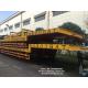 Heavy Duty Used Truck Trailers , Lowboy Low Bed Semi Second Hand Truck Trailers