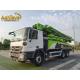 Reconditioned Zoomlion 47X-5RZ Concrete Pump Truck 600L Hopper Capacity