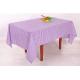 Elegant Style Purple And White Checkered Table Cloth 54x72 72x108 Inch
