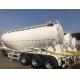 cement bulker 3 axle 12 wheel mechanical suspension bulk cement trailer for sale