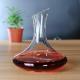 Small Size Glass Wine Decanter 850ml 28oz Easy Holding Tall Angular Shape