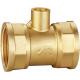 3002 Straight Way Female x Female Threaded Brass Fitting with M10 x 1 Outlet for Meter Connection