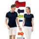 Quick Drying Outdoor Leisure Plain Polo Shirts 5XL Size For Men Women