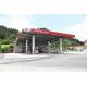 S235JR Gasoline Gas Station Canopy Construction 300m Customized