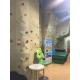 Adjustable Plastic Playground Rock Wall 12m Height Eco Friendly