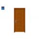 Commercial Hotel Carving Fire Rated Single Leaf Solid Wooden Door