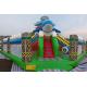 Inflatable Amusement Park Dolphin Air Castle Bouncer Slide Fun City Game Combo