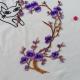 Hot Fix Motif Wintersweet  Embroidery Lace Flower