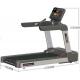 6.0HP Steel Home Treadmill Gym Equipment Loading 200kg