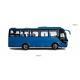 6 Tire Brand new yutong bus rear engine 35 Seats ZK6858 with disoucnt price in promotion
