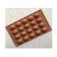 BPA Free Silicone Chocolate Molds , 20 Cavities Chocolate Ball Mold