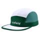 Premium Running Snapback Hat Unstructured Camper Nylon Waterproof 5 Panel Cap Printing Logo