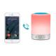 L7 Smart Light Portable Bluetooth Speaker Wireless Stereo Speaker Touch Control Color Change LED Bedside Table Lamp FM R