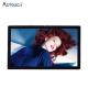 21.5 Inch LCD Indoor Advertising Player Pcap Touch Wall Mount