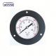 Steam Boiler Pressure Gauge Manometer Bottom Mount With Black Steel Case