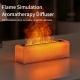 Lava Flame Simulation Aromatherapy Diffuser Humidifier With Atmosphere Light