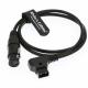 Sony F55 SXS XLR 4 Pin Female To D Tap Camera Power Cable