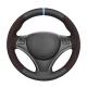 Soft Suede Leather Strip DIY Steering Wheel Cover for BMW 1 Series E 3 Series E X1 M3