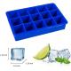 Rectangle 15 Holes Silicone Ice Cube Tray Easy Release Ice Cube Tray Kitchen Tools