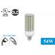 Waterproof IP65 54W LED Street Light Bulbs , Led Corn Light E40 / E39 PF>0.9 Ra>80