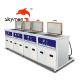 1440L Industrial Ultrasonic Cleaner 4 Tanks Cleaning Rinsing Drying Filtration