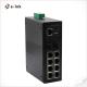 Industrial 8-Port 10/100/1000T 802.3at PoE + 2-Port 100/1000X SFP Managed Ethernet Switch