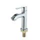 Square Single Cold Water Basin Tap Ergonomic Bathroom Vessel Sink Faucet