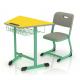 Student Study Table Desk Fireproof Steel School Furniture Metal Table For Classroom Kids Chair