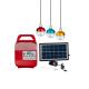 ROHS Multifunction Hiking Portable Solar Bulbs With FM Radio Charger