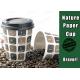 Insulated Custom Printed Coffee Mugs , Disposable Coffee Cups With Lids And Sleeves