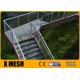 Length 6000mm Pressure Locked Grating ASTM A123 For Stair Treads