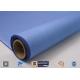 Double Sides Blue Silicone Coated Fiberglass Cloth Temperature 260℃