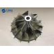 7075 Aluminum CNC Precision Components Wheel Rotor Impeller Customized Sizes