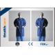 SPP Disposable Protective Gowns , Disposable Laboratory Coats With Knit Cuff