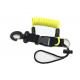 Yellow Cord Quick Release Coil Lanyard For Scuba Diving Stopdrop Expander Safety