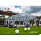 10m Width 15m Length Transparent Top Tent For 150 People Wedding Party