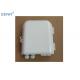 LC SC ST FC 12FO FTTH Terminal Box Rainfall Resistant With Adapter IP65
