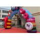 Sweet Candy Inflatable Arches Outdoor Party Advertising Christmas Decorative Rainbow Archway