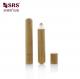 Round Bottom Cute Essential Oil Roller Steel Ball Bottles Massage No Leakage Natural Bamboo Bottle Glass