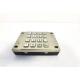RoHS Stainless Steel Cash Machine Pin Pad 16 Keycaps ATM Pin Keypad